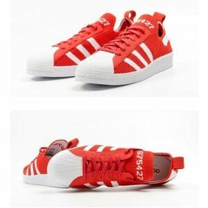 Adidas Primeknit Superstar Slip-on Sneakers Sz 5.5